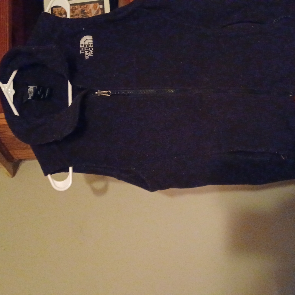 Black North Face vest